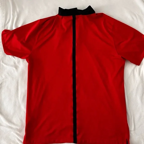 Nike Red Men's UGA Polo Shirt - Picture 2 of 2